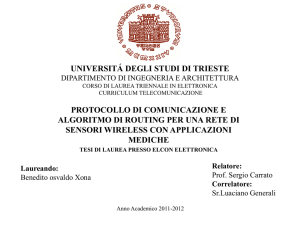 routing_per_rete_wireless - Università degli Studi di Trieste