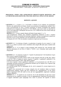 F.A.Q - Comune di Arezzo