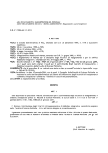 Approvazione atti - Università di Pisa