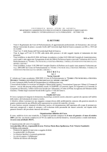 Art.2 - Orientamento - Università degli studi di Genova