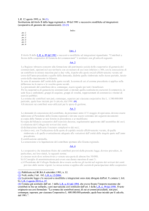 L.R. n. 36 del 1993 - Consiglio regionale dell`Abruzzo