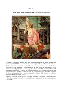 Resurrezione - Piero della Francesca