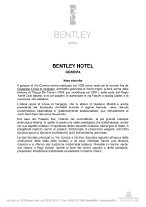 Bentley Hotel di Genova