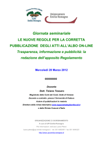 28 marzo - albo - UPI Emilia Romagna