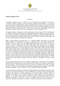 Consiglio Regionale della Calabria 3ª COMMISSIONE