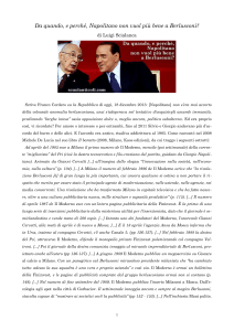 Da quando, e perché, Napolitano non vuol più bene a Berlusconi