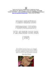 modello pdp - Istituto Comprensivo "Lorenzo Lotto"