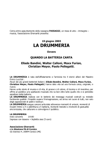 la drummeria - Rete Civica di Milano