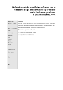 1. Presentazione del sistema Norma_40%