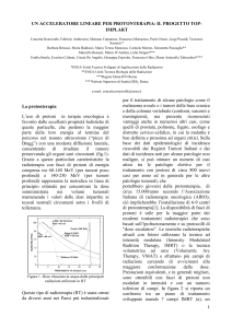 Volume XVI n - Societa` Italiana per le Ricerche sulle Radiazioni