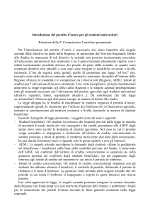 Relazione - Consiglio regionale dell`Abruzzo