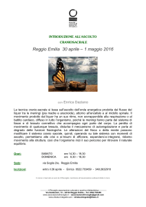 Reggio Emilia, 24 - 25 marzo 2012