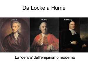 Da Locke a Hume - Pagine di filosofia e storia