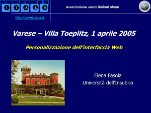 Varese 01/04/2005 - Associazione ITALE