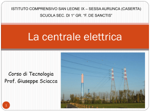 la centrale elettrica - Istituto Comprensivo "San Leone IX"