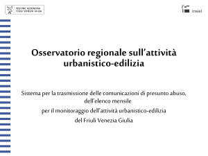 Manuale Osservatorio - Sistema delle autonomie Locali FVG