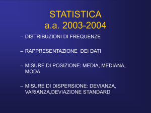 Statistica descrittiva - Home di homes.di.unimi.it