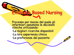 Evidence Based Nursing - Area