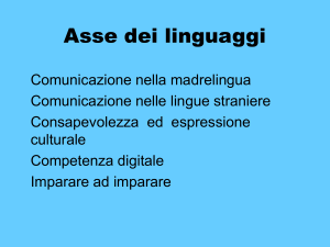 Diapositiva 1 - Apprendimenti di base per la scuola in Umbria