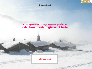 Calcolo ferie - CUB Piemonte