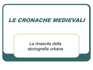 6. Le cronache medievali
