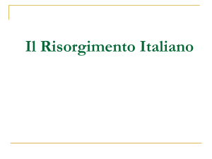 Risorgimento - WordPress.com