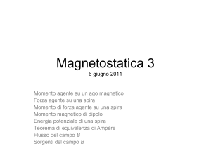 magnetismo-3 - Sezione di Fisica