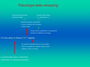Psicologia dello Shopping: