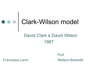 Seminario clark-wilson