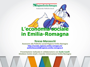 Presentazione di PowerPoint - Emilia-Romagna Sociale