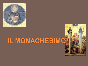 il monachesimo - Istituto San Giuseppe Lugo