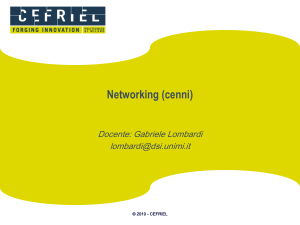 06_Networking - Home di homes.di.unimi.it