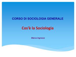 II-Cose la sociologia 14-15