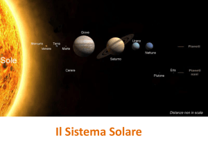 Sistema solare - Istituto Ven. A. Luzzago