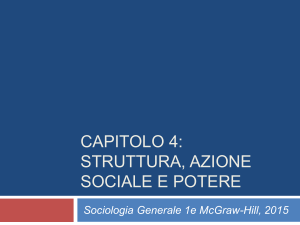 Struttura sociale - Scienze Politiche Roma 3