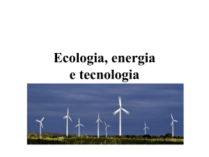 5. Ecologia, energia e tecnologia