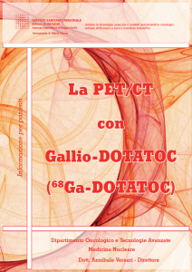 La PET/CT con Gallio-DOTATOC (68Ga-DOTATOC)