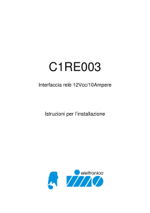 C1RE003 - VIMO Elettronica Snc
