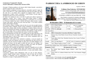 PARROCCHIA S.AMBROGIO DI GRION