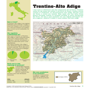 Trentino-Alto Adige - Zanichelli online per la scuola