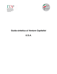 Guida sintetica ai Venture Capitalist USA