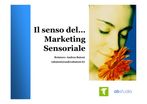 Microsoft PowerPoint - Marketing sensoriale.ppt