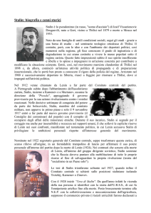 Stalin: biografia e cenni storici