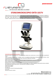 STEREOMICROSCOPIO OXTD-101TV