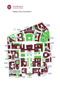 Mappa città universitaria