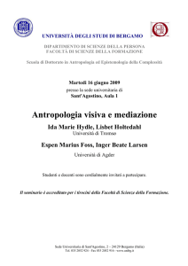 Antropologia visiva e mediazione