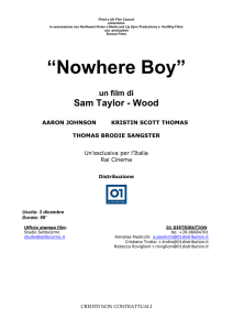 Nowhere Boy - Cineteca di Bologna