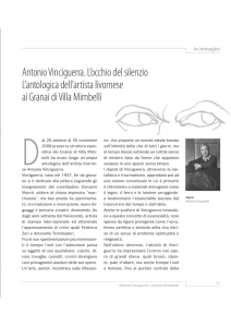 Antonio Vinciguerra - L`occhio del silenzio
