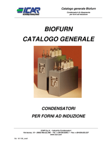 Catalogo generale Biofurn - Power Smart Systems