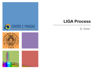 LIGA Process - Centro Piaggio